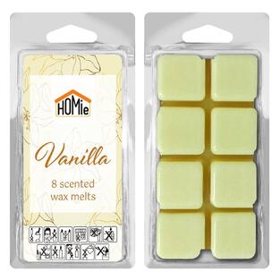 Αρωματικό wax melt βανίλια σετ=8 κύβοι 80gr