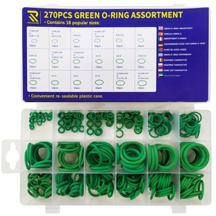 Σετ O-rings ψυκτικών 18 μεγέθη 270τμχ σε κασετίνα W13119-4-2