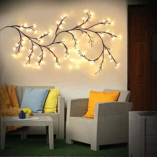 DIY Vine Tree Lamp