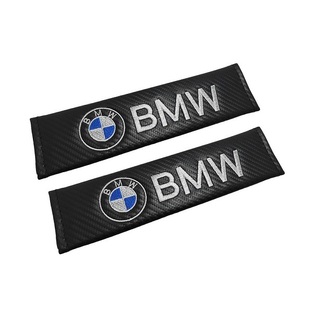 Μαξιλαράκια Ζώνης Αυτοκινήτου Carbon 2τμχ BMW HW-0196ΒΜ