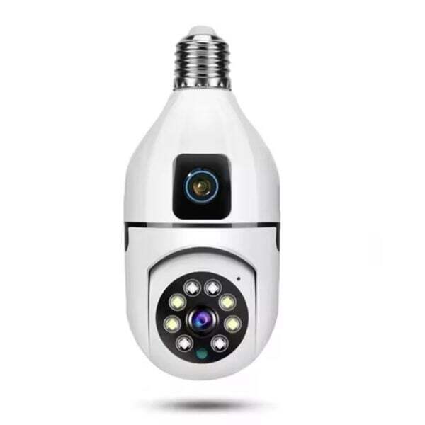 Wifi Camera Ασφαλείας για Ντουι Ε27, 8 MP 1080 p, Αδιάβροχη, Αμφίδρομη Επικοινωνία