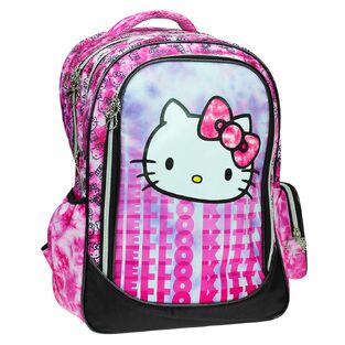 ΤΣΑΝΤΑ ΔΗΜΟΤΙΚΟΥ HELLO KITTY TIE DYE 46x35x20cm