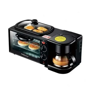 Συσκευή 3 σε 1 Breakfast Maker Sokany SK-145