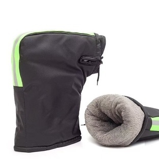 Αντιανεμικές ασπίδες χεριών με επένδυση fleece W18467