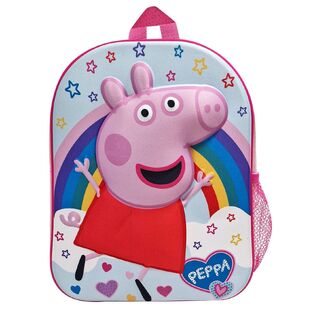 ΤΣΑΝΤΑ ΠΛΑΤΗΣ ΝΗΠΙΟΥ PEPPA PIG 3D 31x26x10cm